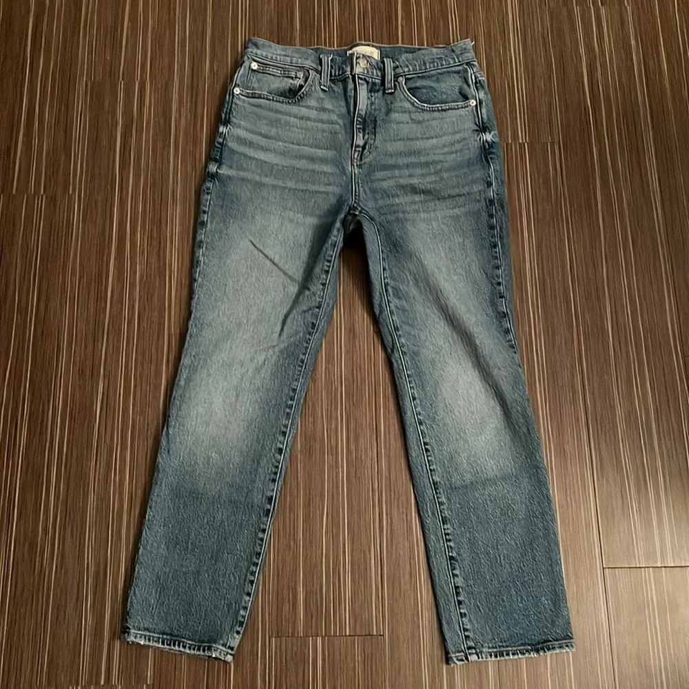 Madewell the High Rise Slim Boy Jean Petite Jeans